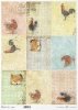 Pastele, tagi, koguty, kury, kurczaczki, Wielkanoc, małe obrazki*Pastels, tags, cocks, chickens, chickens, Easter, little pictures